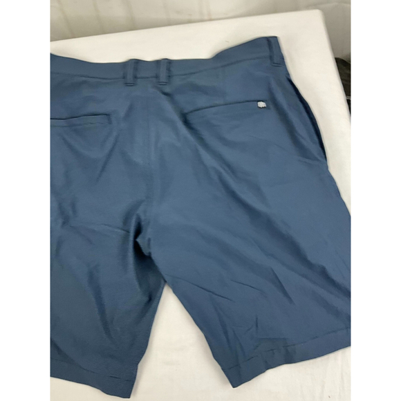 Men’s Callaway Performance Flat Front Stretch Chino Golf Shorts Size 40 Blue EUC - Picture 2 of 4
